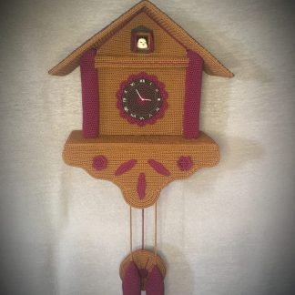 The Crafty Cuckoo Clock - crochetpattern by Sofie Versluys - Craftygenesindonesia