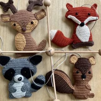 Forest Animals - Crochet pattern by Margot - Haked