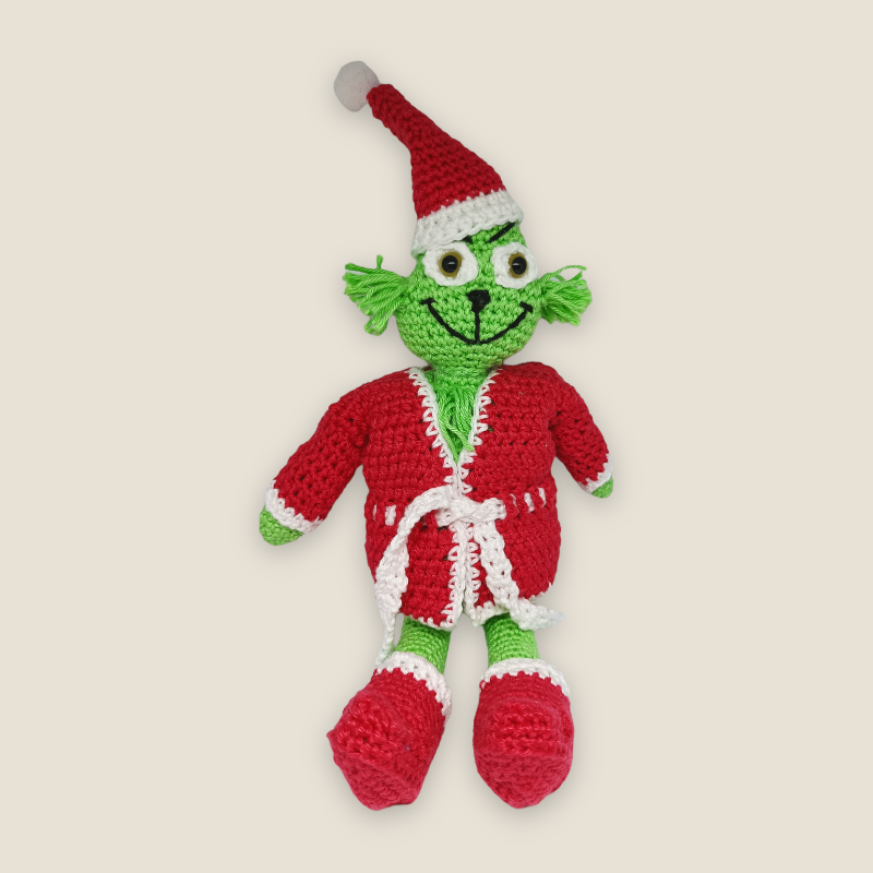 Grinch Crochet Pattern – Haked.Store